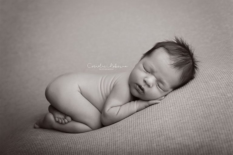 Neugeborenenbilder Babyboy Babyfotografie newbornshooting Neugeborenenfotografie Babyfotos Familie Cornelia Moebes Photography