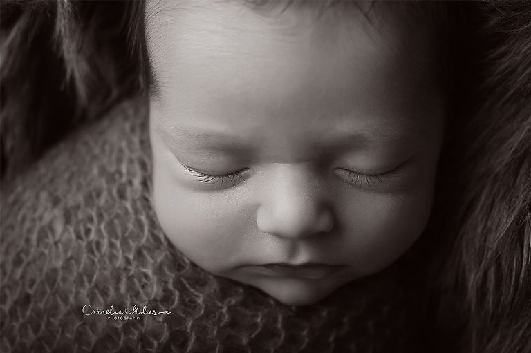 Neugeborenenbilder Babyboy Babyfotografie newbornshooting Neugeborenenfotografie Babyfotos Familie Cornelia Moebes Photography